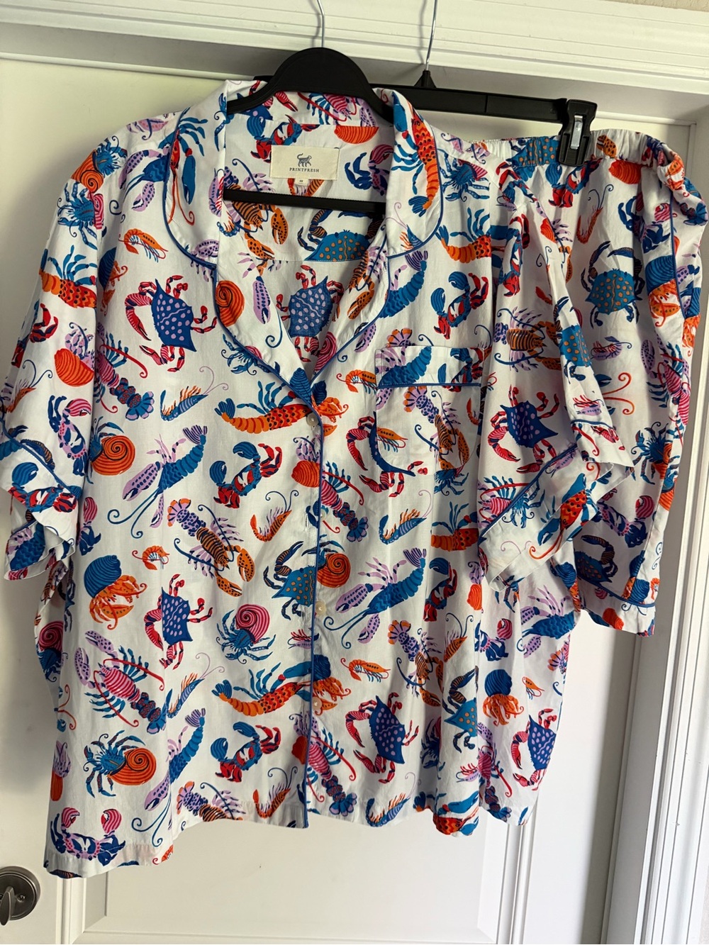 Printfresh 4X Short-Sleeve Top and Shorts SET